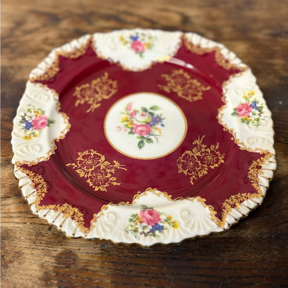 Vintage Royal Staffordshire Floral Plate - Picture 3 of 9